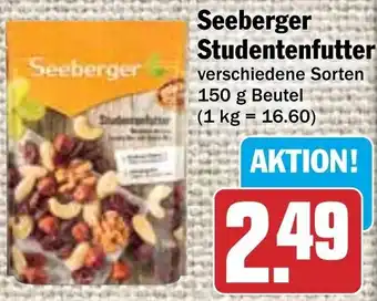 Hit Seeberger Studentenfutter 150 g Beutel Angebot