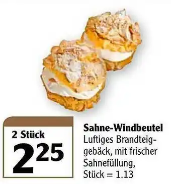 Globus Sahne-windbeutel Angebot