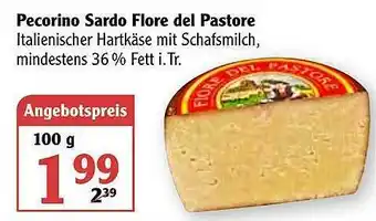 Globus Pecorino Sardo Flore Del Pastore Angebot