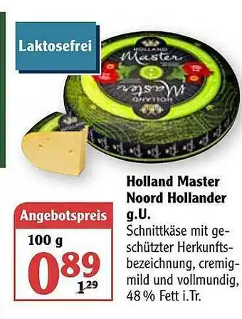 Globus Holland Master Noord Hollander G.u. Angebot