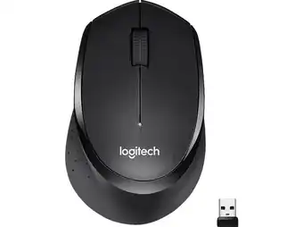 MediaMarkt Logitech m330 silent plus funkmaus, schwarz Angebot