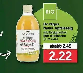 Famila Nord West De Nigirs Natur Apfelessig Bio Angebot