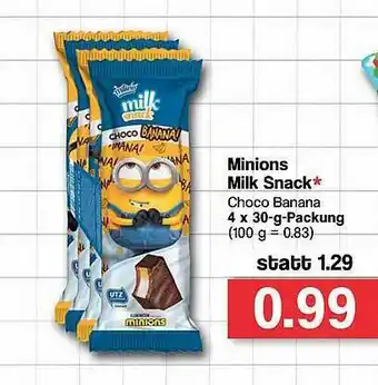 Famila Nord West Minions Milk Snack Angebot