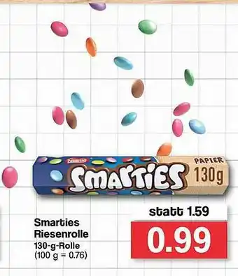 Famila Nord West Smarties Riesenrolle Angebot