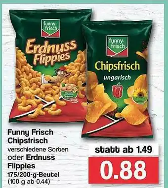 Famila Nord West Funny Frisch Chipsfrisch Oder Erdnuss Flippies Angebot