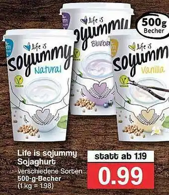 Famila Nord West Life Is Sojummy Sojaghurt Angebot