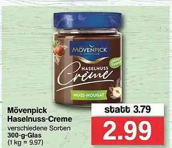 Famila Nord West Mövenpick Haselnuss-creme Angebot