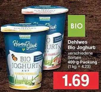 Famila Nord West Dehlwes Bio Joghurt Angebot