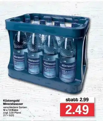 Famila Nord West Küstengold Mineralwasser Angebot