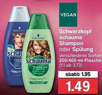 Famila Nord West Schwarzkopf Schauma Shampoo Oder Spülung Vegan Angebot