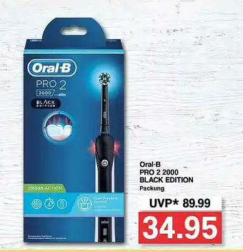 Famila Nord West Oral-b Pro 2 2000 Black Edition Angebot