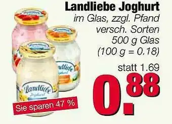 Edeka Scherer Landliebe Joghurt Angebot