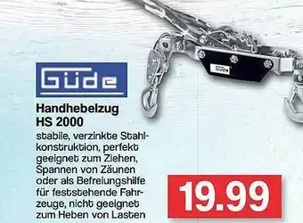 Famila Nord West Handhebelzug Hs 2000 Güde Angebot