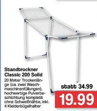 Famila Nord West Standtrockner Classic 200 Solid Angebot