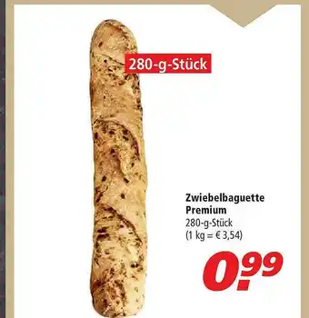 Marktkauf Zwiebelbaguette Premium Angebot