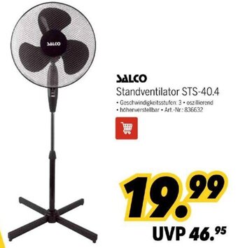 MEDIMAX SALCO Standventilator STS-40.4 Angebot