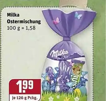 REWE Kaufpark Milka Ostermischung 126g Angebot