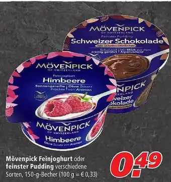 Marktkauf Mövenpick Feinjoghurt Oder Feinster Pudding Angebot