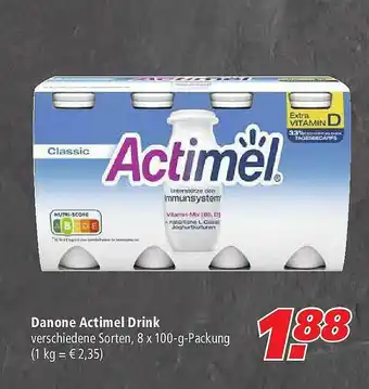 Marktkauf Danone Actimel Drink Angebot