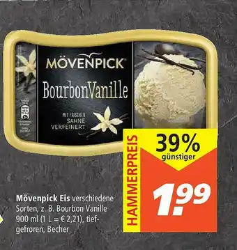 Marktkauf Mövenpick Eis Angebot