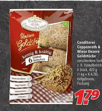 Marktkauf Conditorei Coppenrath & Wiese Unsere Goldstücke Angebot