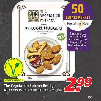 Marktkauf The Vegetarian Butcher Beflügel-nuggets Angebot