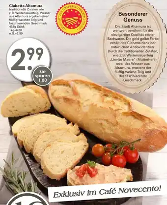 WEZ Ciabatta Altamura 453 g Stück Angebot