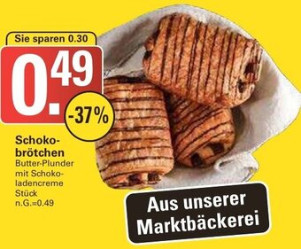 WEZ Schokobrötchen Angebot