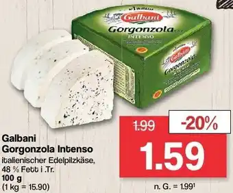 Famila Nord West Galbani Gorgonzola Intenso 100 g Angebot