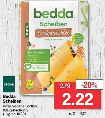 Famila Nord West Bedda Scheiben 150-g-Packung Angebot