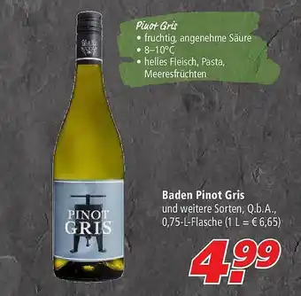 Marktkauf Baden Pinot Gris Angebot