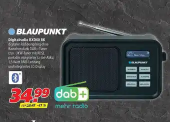 Marktkauf Blaupunkt Digitalradio Rxd60 Bk Angebot