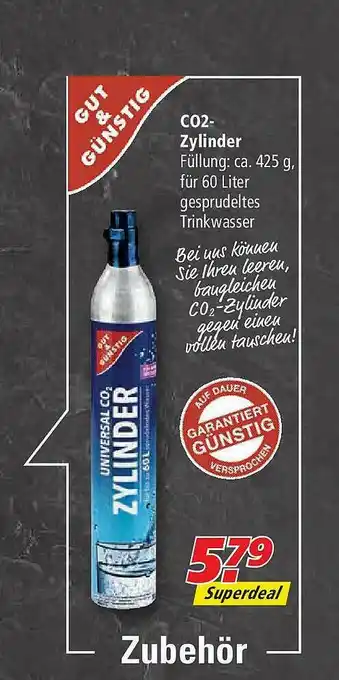 Marktkauf Gut & Günstig Co2-zylinder Angebot