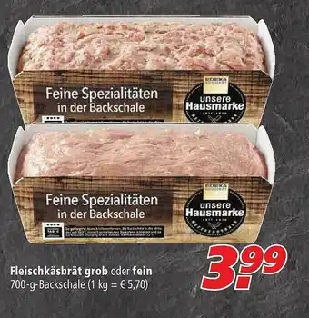 Marktkauf Fleischkäsbrät Grob Oder Fein Angebot