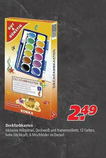 Marktkauf Deckfarbkasten Angebot