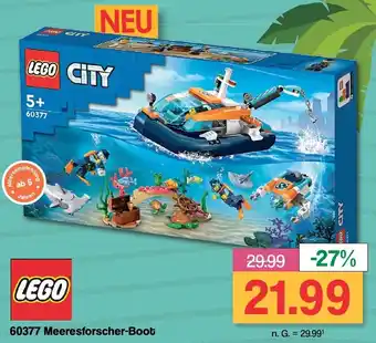 Famila Nord West LEGO 60377 Meeresforscher-Boot Angebot