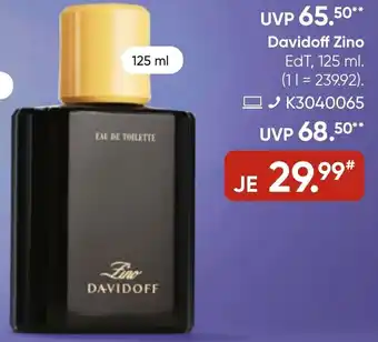 Galeria Davidoff Zino EdT, 125 ml. Angebot
