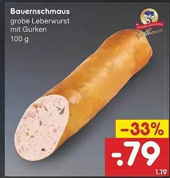 Netto Marken-Discount Bauernschmaus Angebot