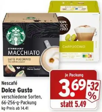 Wasgau Nescafé Dolce Gusto 66-256-g-Packung Angebot