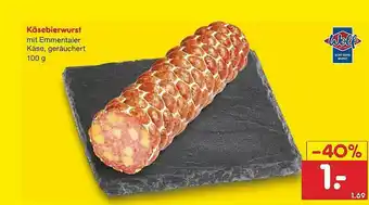 Netto Marken-Discount Käsebierwurst Angebot