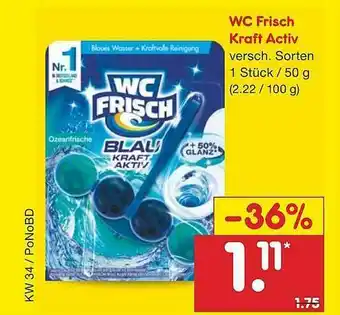 Netto Marken-Discount Wc Frisch Kraft Activ Angebot