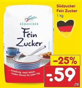 Netto Marken-Discount Südzucker Fein Zucker Angebot