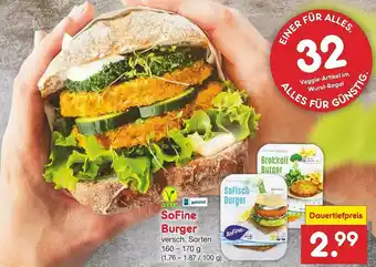 Netto Marken-Discount Sofine Burger Angebot