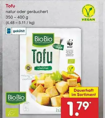 Netto Marken-Discount Tofu Biobio Angebot