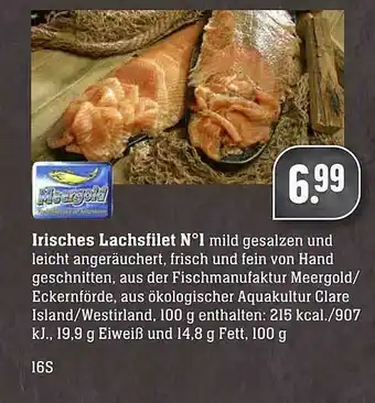 Scheck-in-Center Irisches Lachsfilet N° 1 Angebot