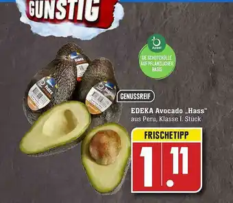 Scheck-in-Center Edeka Avocado „hass” Angebot