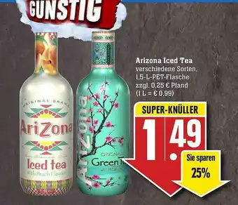 Scheck-in-Center Arizona Iced Tea Angebot