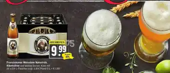 Scheck-in-Center Franziskaner Weissbier Naturbrüb Alkoholfrei Angebot