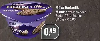 Scheck-in-Center Milka Darkmilk Mousse Angebot