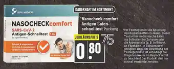 Scheck-in-Center Nasocheck Comfort Antigen Laien-schnelltest Angebot